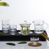 山重山 6278 如鱼得水玻璃茶具套装 盖碗*1+分茶器*1+茶杯*6 玻璃色（单位：套）