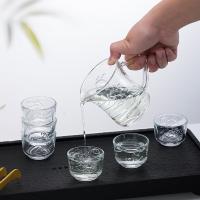 山重山 6278 如鱼得水玻璃茶具套装 盖碗*1+分茶器*1+茶杯*6 玻璃色（单位：套）