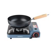 巴米乐（BURNELL） BNL-GHW736 卡式炉套装 锅具 24cm 黑色（单位：套）煎煮锅24cm+卡式炉