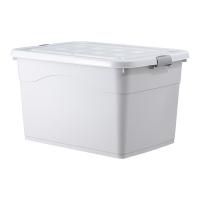臻远 ZY5052324 塑料收纳箱60L 48*35*29cm 浅灰色 (单位:个)