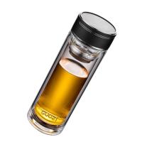 果兹（GUOZI）GZ-S59 星辰商务双层玻璃保温杯 350ml （单位：个）咖色