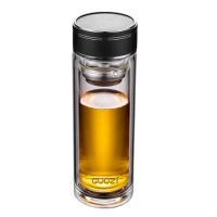 果兹（GUOZI）GZ-S59 星辰商务双层玻璃保温杯 350ml （单位：个）咖色