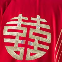 小熊家纺 BHCG-2606 添喜纯棉时尚绣花婚庆四件套  被套:200x230cm*1 单人枕套:48x74cm*2 床单:245x250cm*1 (单位: 套) 天地盖礼盒包装