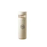 大嘴猴（Paul Frank） PFC928 茶水分离覆钛银保温杯 400ml (单位: 个)米白色