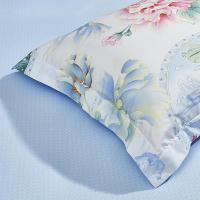 富安娜（fuanna） 江南芙蕖 四件套  203*229cm (单位:套) 绿色