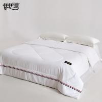 伊伊爱 YDLJD25009 日式纯色简约水洗棉被 200*230cm 6斤（单位：条）白色