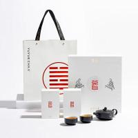 鱼玥 兑白茶叶茶具套装 福鼎白茶200g(5g*40包)+茶具(茶壶150ml*1+茶杯75ml*2)（单位:套）