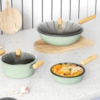 巴米乐（BURNELL）BNL-GT206钛享生活厨具三件套（煎锅*1+炒锅*1+汤锅*1）320/220/220mm（单位：套）