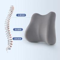 九洲鹿 JHJZ67 慢回弹腰靠 40*34*14cm （单位：个）灰色