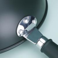 艾逸瑶选 CJ-21009 瓦尔加斯复古绿不粘炒锅 32cm 新旧包装随机发货 (单位:个)