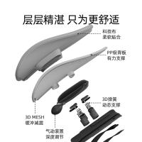 米乔 WP-4104 人体工学减压腰垫简奢版 415x400x90mm 量子灰 (单位:个)