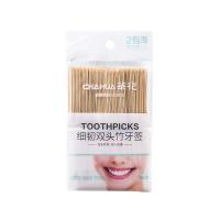 茶花（CHAHUA） 314007 细韧双头竹牙签 600支/包 （单位：包）