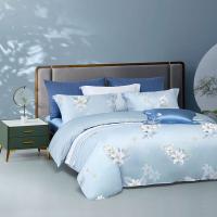 梦洁家纺 花漾锦时 磨绒印花四件套 被套200*230cm 床单230*250cm 枕套48*74cm*2（单位：套）