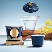 共禾京品 雅韵温感 茶具套装 大杯200ml+小杯80ml+玻璃杯180ml （单位:套） 温感变色