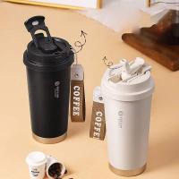 富光拾喜 FGBE-06520 拾喜覆瓷陶瓷内胆保温杯 520ml (单位: 个)颜色随机