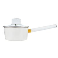 德世朗 DFS-M952 银月麦饭石不粘奶锅 锅具 16cm 白色（单位：套）