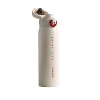 富光（FUGUANG） 316L不锈钢大容量学生保冷 保温杯 600ml 珍珠白（单位：个）