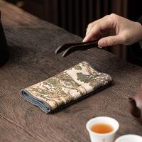 苏氏陶瓷（SUSHI CERAMICS） J0500 茶巾国潮风防水两条装 茶具配件 (单位:个)