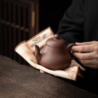 苏氏陶瓷（SUSHI CERAMICS） J0500 茶巾国潮风防水两条装 茶具配件 (单位:个)