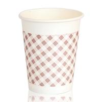 得力（deli）9570 纸杯 250ml 50只/包 (单位：包) 白