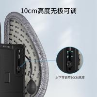 米乔 WP-4101H 米乔人体工学减压腰垫气动加热版黑色 高40cm*长44cm*宽10cm 黑色 (单位:个)