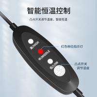米乔 WP-4101H 米乔人体工学减压腰垫气动加热版黑色 高40cm*长44cm*宽10cm 黑色 (单位:个)