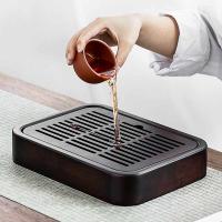 金镶玉 实木小茶盘  长方形 26.5*19.5cm  （单位：个）