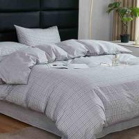 红秀世纺 HX2403-C003 纯棉四件套品格 被套：200*230cm*1床单：250*245cm*1枕套：48*74cm*2 (单位: 套)