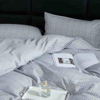 红秀世纺 HX2403-C003 纯棉四件套品格 被套：200*230cm*1床单：250*245cm*1枕套：48*74cm*2 (单位: 套)