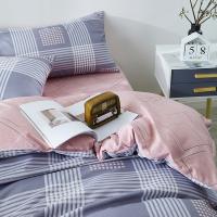 梦洁美颂 磨绒印花四件套 1050100844 200*230cm (单位:床)