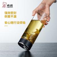 希诺 单层玻璃杯便携提环 395mL XN-6066 395mL 1个/箱 (单位:个)