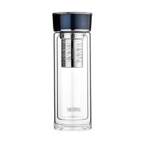 膳魔师 双层玻璃杯 TCGE-400D BL 400ml (单位:个) 蓝色