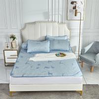 金丝莉（KINTHERI） 金银花冰丝席三件套 JX-1229 席150*195cm枕席44*68cm*2 (单位:套)