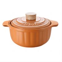 康巴赫 南瓜陶瓷煲 KBN-T2500 2.5L (单位:个) 柿子红