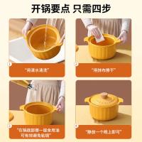 康巴赫 南瓜陶瓷煲 KBN-T2500 2.5L (单位:个) 柿子红