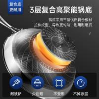 温仑山（VELOSAN） 不锈钢炒锅 钻石蜂窝32cm VE121500 320mm*100mm 1个/箱 (单位:个)