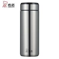 希诺 不锈钢保温杯 XN-5607A 370ml (单位:个) 银色