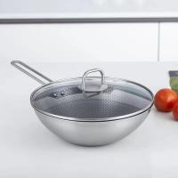 双立人 涂层不锈钢炒锅 Nova Plus 30cm (单位:个)