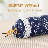 浮士德 艾草颈椎枕 东方百草 FSD-202410211 42*9*9cm (单位:个) 花色随机