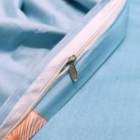 奥特佳（ORTEGA） 斜纹纯棉四件套 001-010093 被套:200*230cm 床单:245*245cm 枕套:45*72cm*2 (单位:套) 蓝色