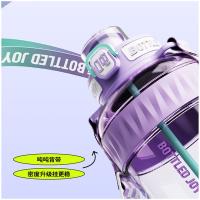 吨吨（BOTTLED JOY） cool吨吨渐变系列 运动水杯 冰紫蓝 600ml (单位:个)