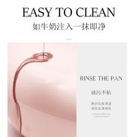 温仑山（VELOSAN） 鹅卵石不粘煎锅 26cm樱花粉 VE1110 26*6 1个/箱 (单位:个)