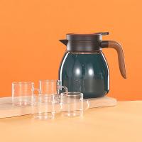 贝格帝 茶韵一壶四杯 BGD-T058 壶1100ml 杯80ml*4 1套/箱 (单位:套) 多色随机