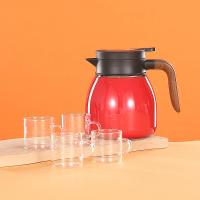 贝格帝 茶韵一壶四杯 BGD-T058 壶1100ml 杯80ml*4 1套/箱 (单位:套) 多色随机