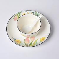 贝格帝 郁见美好餐具套装 礼盒装 BGD-YJ22 碗*6勺*6筷*6盘*4 (单位:套)
