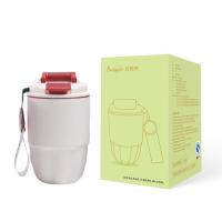 贝格帝 双饮咖啡杯 BGD-KFB07 320ml 30个/箱 (单位:个) 新老包装随机发货 多色随机