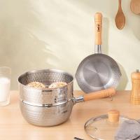 德铂（Debo） 小奶锅家用不锈钢辅食锅 泡面锅 18cm (单位:个)