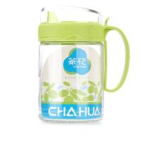 茶花（CHAHUA） 6001 玻璃油壶 550ML 草绿色 (单位:个)