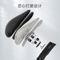 米乔 WP-0442 人体工学减压腰垫经典版 高40cm*宽44cm*厚10cm 灰色 (单位:个)