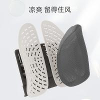 米乔 WP-0442 人体工学减压腰垫经典版 高40cm*宽44cm*厚10cm 灰色 (单位:个)